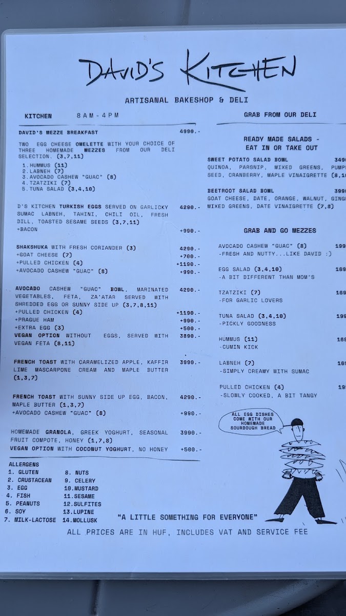 Menu David's Kitchen-9